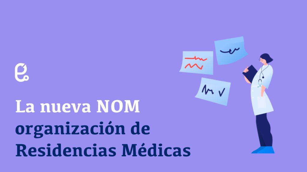 Banner: La nueva NOM organización de Residencias Medicas}